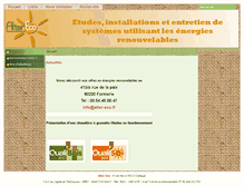 Tablet Screenshot of alter-eco.fr